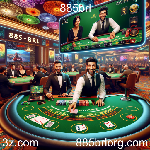 A Experiência Imersiva do Casino ao Vivo no 885brl